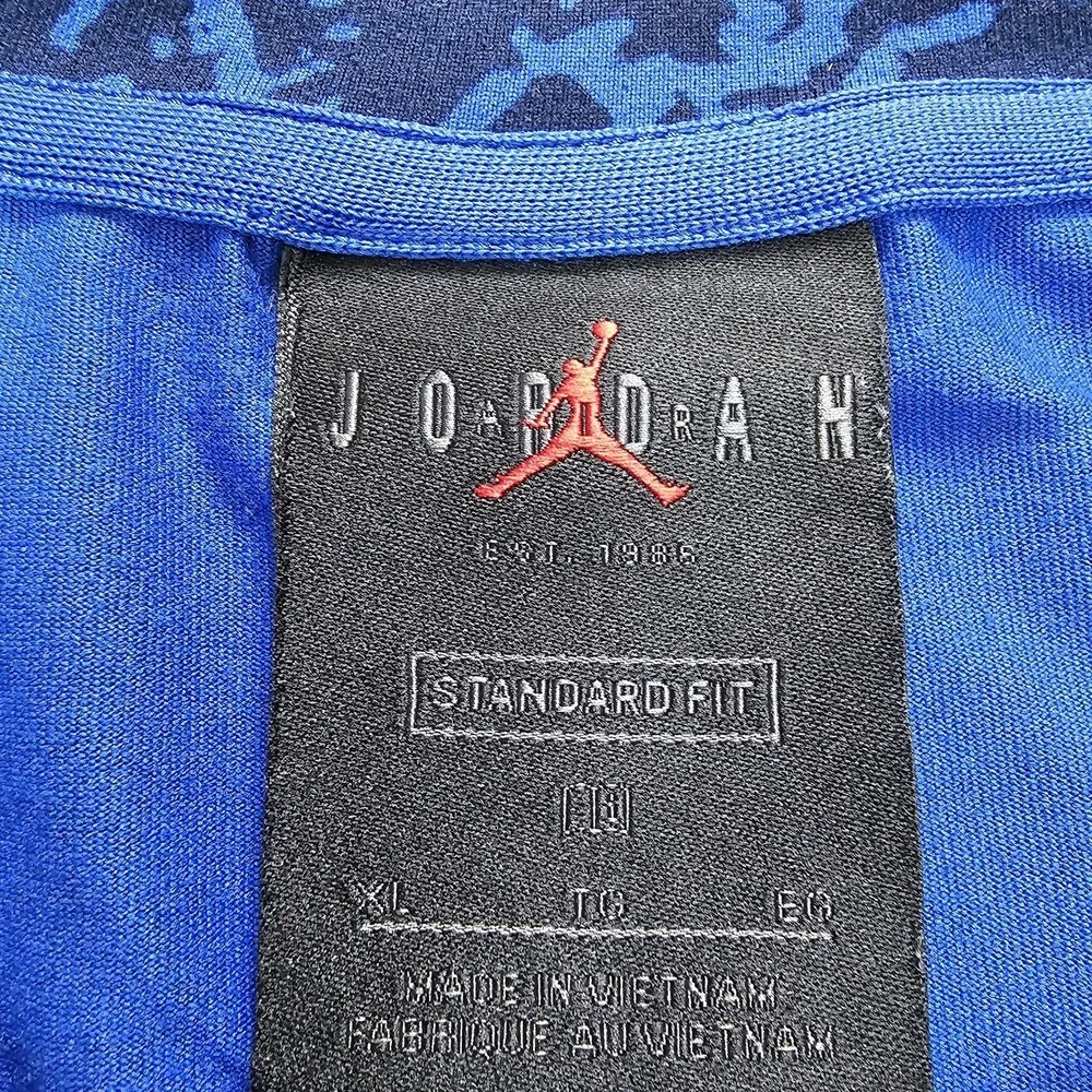 Jordan Florida Gators Shirt Men XL Blue NCAA Football AOP Long Sleeve University